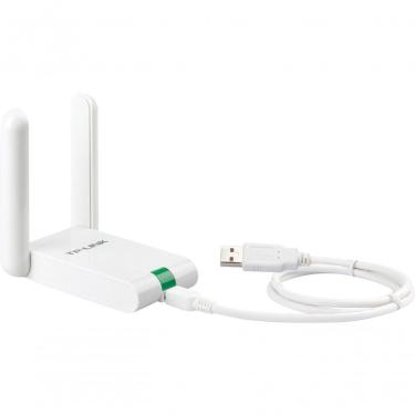 Imagem de Adaptador Usb Wireless N 300mbps 2 Antenas Destacável 3dbi Tl-wn822n