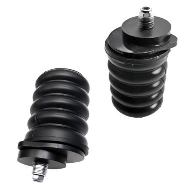 Imagem de SSR-108-47 Sistema de suspensão traseira preto, molas auxiliares de batente compatíveis com Ford F-150 2/4WD 1999-2008, kit de suspensão de suporte de carga de mola traseira