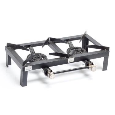 Imagem de Fogão alta pressão 2 bocas queimador ferro fundido