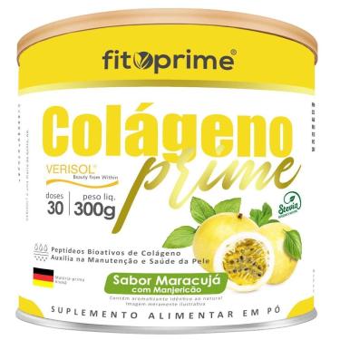 Imagem de Colágeno Verisol Fitoprime Lata 300Mg Maracujá C/Manjericão