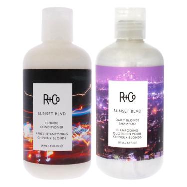 Imagem de Kit de shampoo e condicionador R+Co Sunset Blvd Blonde 2 unidades