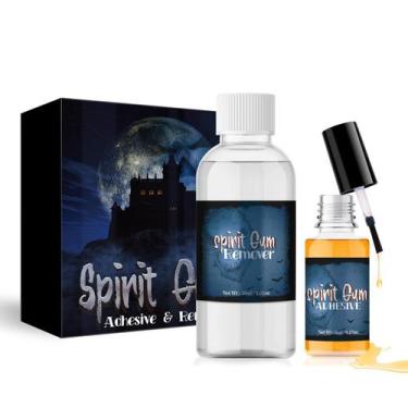 Imagem de Kit de adesivo e removedor Spirit Gum CHASPA Professional