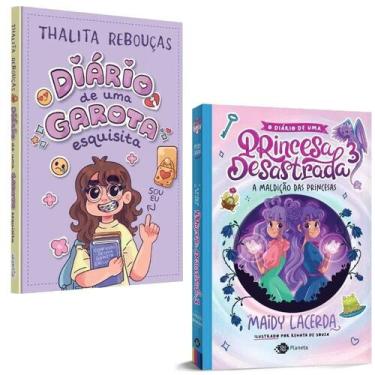 Imagem de Kit Diários: Garota Esquisita + Princesa Desastrada 3: A Maldição das 