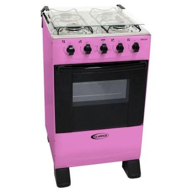 Imagem de Fogão De Pé Clarice Delicato 4 Bocas Rosa Forno 52L