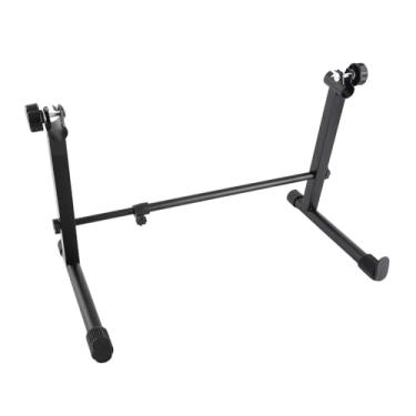 Imagem de RiToEasysports Riser de Suporte de Piano Eletrônico de Nível Duplo Ajustável Com Almofada de Borracha Antiderrapante para Casa, Estúdio, Escola XStyle Keyboard Riser para Teclados Mais Populares Material de Aço e Borracha