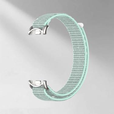 Imagem de Pulseira esportiva de nylon para mulheres e homens, pulseira de substituição para Xiaomi Mi Band 10/9/8 (azul-petróleo, para Xiaomi Mi Band 8/9/10)