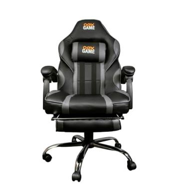 Imagem de Cadeira Gamer Estofado Couro Sintético 180Kg OEX Game GC300