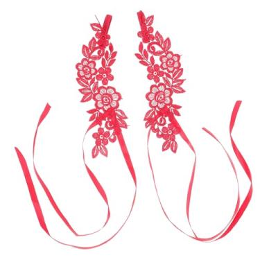 Imagem de 1 par de sandálias de renda descalço design oco confortável e respirável para casamentos e praia sapatos de noiva elegante escolha de presente