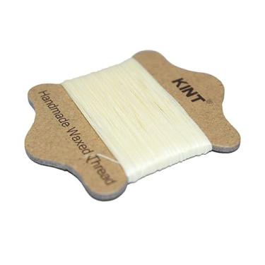 Imagem de Cordão de nylon encerado de 0,55 mm 100 m (109 jardas) Material de fio de nylon para colar faça você mesmo, pulseira, artesanato, chaveiros, decoração, materiais (seda de milho)