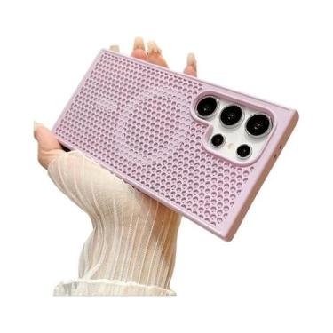 Imagem de Capa Magnética Magsafe Para Samsung Galaxy S25 S24 S23 S22 Ultra plus 