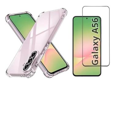 Imagem de Kit Capa Anti Impacto Capinha + Pelicula 3d Para Samsung Galaxy Todos Modelos (Galaxy A56)