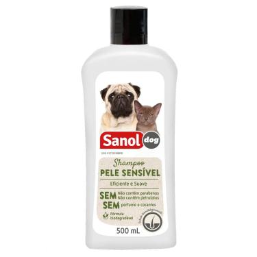 Imagem de Shampoo Veterinário Sanol Dog Pele Sensível 500ml