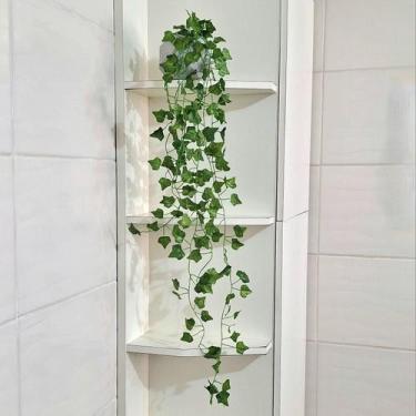 Imagem de Arranjo De Folhagens Pendente Com Vaso - Br Beleza Brasileira