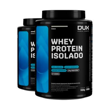 Imagem de Kit 2 Whey Protein Isolado Dux Coco 900g