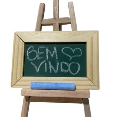 Imagem de Lousa quadro escolar 10x15 - Acompanha 2 Giz