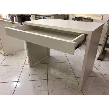 Imagem de Mesa Bancada Para Escritório Estudos Home Office Com Gaveta - INFINITI