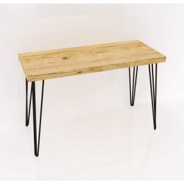 Imagem de Mesa De Centro Industrial 80 X 40 Cm  Antiqua - INFINITILUX MOVEIS