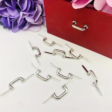 Imagem de Novo puxador de gaveta de metal para artesanato em papel, álbum de recortes e álbum para artesanato feito à mão, cartões de presente, decoração de cartões de Natal, modelo feito à mão - alinacutle