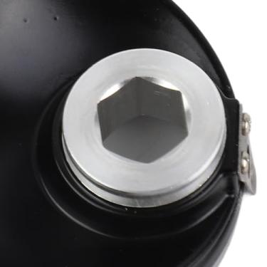 Imagem de Acouto Adaptador de Lente Objetiva RMS de 4 Furos Com Porta-Objetivas Giratório - Acessório de Microscópio de Liga de Alumínio de Alta Durabilidade Lentes Objetivas 185 e 195, Fácil Instalação,