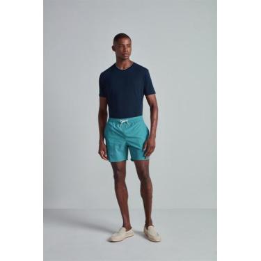 Imagem de Shorts Praia Liso - Azul Turquesa - Highstil, Azul, P