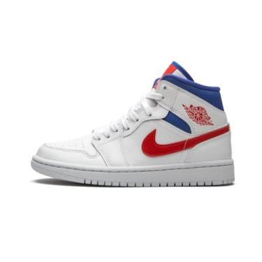 Imagem de (Women's) Air Jordan 1 Mid 'USA' (2020) BQ6472-164