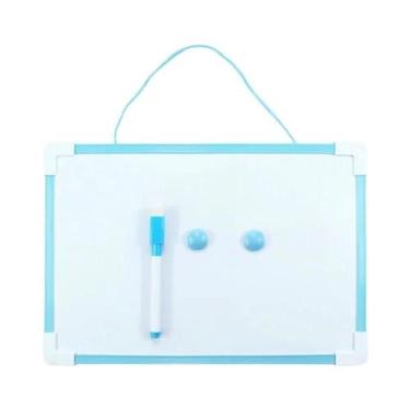 Imagem de Quadro Magnético Infantil Dupla Face Apagável Para Desenho Em Metal, Q