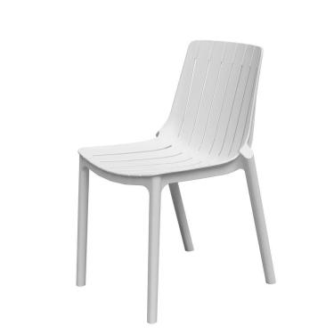 Imagem de Cadeira Jardim-varanda Ripa De Polipropileno – Tk branco
