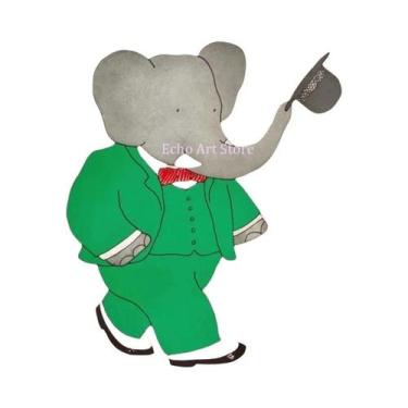 Imagem de Decoração Para Quarto Infantil: Pôster De Parede Em Tela Com Desenho A