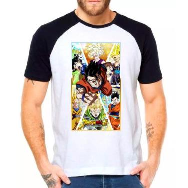 Imagem de Camiseta desenho dragon ball z camisa masculina lançamento 01 - DESIGN
