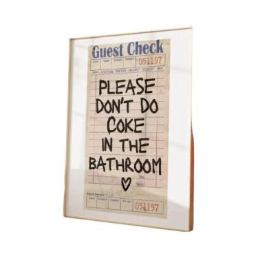 Imagem de Pintura Em Tela De Corações Animados Bege Estilo Retrô Sem Coca-Cola P