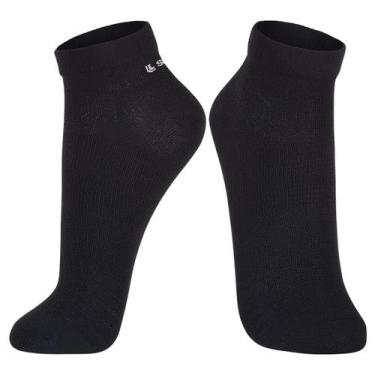 Imagem de Meia Unissex Running Cano Curto Lupo Sport Boston, Preto, 41-44