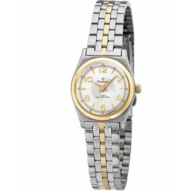 Imagem de Relógio Champion Pequeno Ch26211S Prateado E Dourado