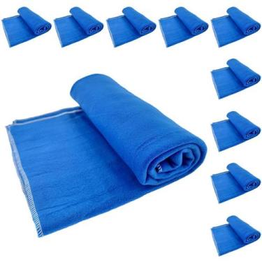 Imagem de 10x Manta Cobertor Para Cachorro Gato Soft Mantinha Macia Grande Pet -