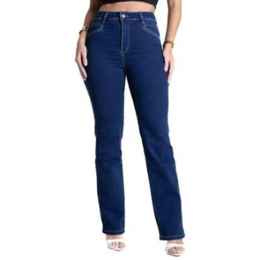 Imagem de Calça Jeans Sawary Reta - 282423 - Azul 38-Feminino