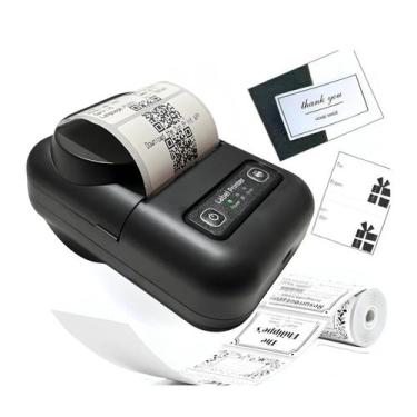 Imagem de Mini Impressora térmica de etiqueta adesiva Bluetooth 58mm - Goldensky