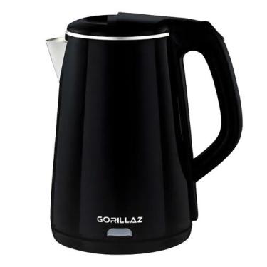 Imagem de Chaleira Elétrica Qualidade Inox 2,3l Bule Eletrico Gourmet Cor Preto 