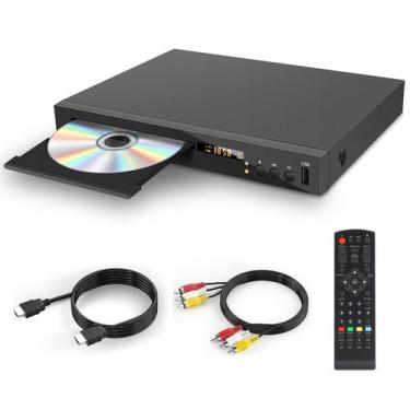 Imagem de Leitor de Blu-Ray JOVELL HD 1080P - com Saídas HDMI, AV e Coaxial