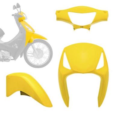 Imagem de Kit Carenagem 3 Peças Pro Tork Moto Honda Biz 125 2006 a 2010 Substitu