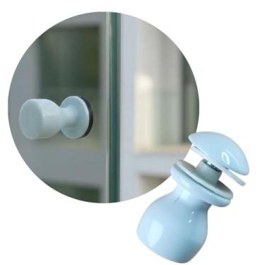 Imagem de Puxador Simples Taca Zamac Janela Porta Vidro Temperado Blindex 2011-A