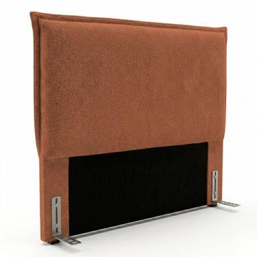 Imagem de Cabeceira Para Cama Box King Size Virella 195cm Moderna com Frame Bouclê Terracota - De...