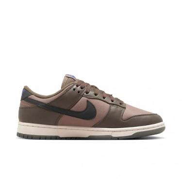 Imagem de Nike Tênis feminino Dunk Low, Pedra de ferro/marrom/azul corredor/antracite, 35