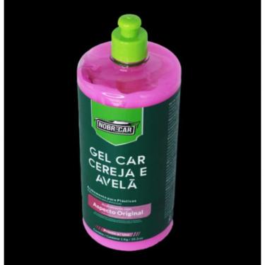Imagem de Revitalizador Automotivo para Plásticos Borrachas e Courvin Gel Car Cereja e Avelã 1kg Nobrecar