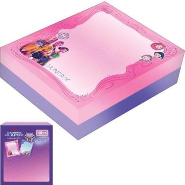 Imagem de Bloco de notas tilembrete guerreiras do k-pop 100f - tilibra