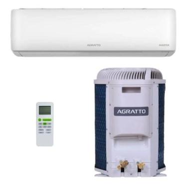 Imagem de Ar condicionado split 12.000 btus inverter 220v sf r32 agratto, 220V