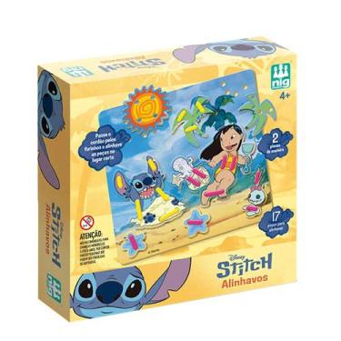 Imagem de Brinquedo Educativo Alinhavos Stitch - Nig