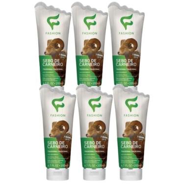 Imagem de Kit 6 Sebo de Carneiro Tradicional 200ml - Fashion