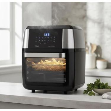 Imagem de Fritadeira Eletrica Airfryer Elgin Oven Fry 12 Litros 1800W Preto, 220