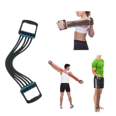 Imagem de Mola Extensora Elástico Exercícios Em Casa Ombro Tricep Bice - RT