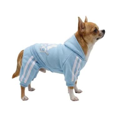 Imagem de Moletom Clássico Para Cães De Pequeno a Médio Porte, Design De Quatro 