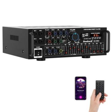 Imagem de Amplificador de Áudio Viprh 2000W 2,0 Canais 110V Preto
